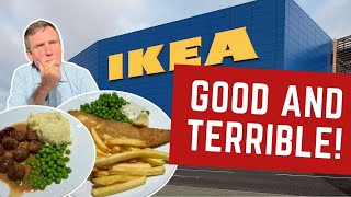 Reviewing an IKEA RESTAURANT  THE GOOD THE BAD AND THE UGLY [upl. by Aiuqram]