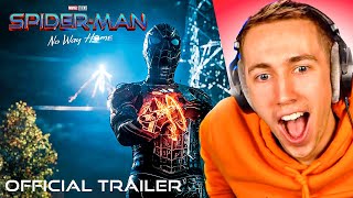 Miniminter Reacts To SPIDERMAN NO WAY HOME  Official Trailer [upl. by Crean]