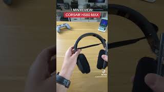 cuffie wireless CORSAIR HS80 MAX gifted by Corsair cuffie gaming gamer review headset tech [upl. by Nodnelg]