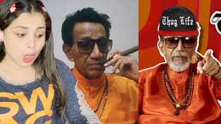 BALASAHEB THACKERAY THUG LIFE REACTION  NAKHREWALI MONA [upl. by Blakelee]