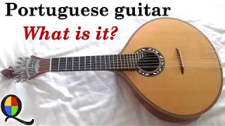 Portuguese Guitar Guitarra Portuguesa fado guitar  what is it How is it played In English [upl. by Ahsas]