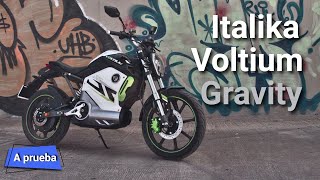 Italika Voltium Gravity  Manejamos la nueva moto 100 eléctrica  Autocosmos [upl. by Ilujna]