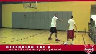 Basketball Tips How to defend the 3 with Jared Dudley [upl. by Acisset742]