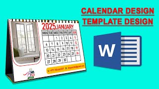 Calendar design template Design  How to make simple calendar design [upl. by Heyward]