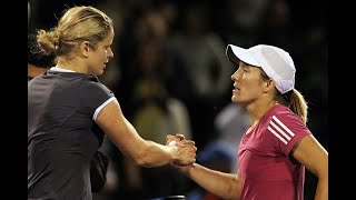 Kim Clijsters vs Justine Henin Miami 2010 Highlights [upl. by Ashwell]