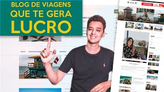 Como Fazer um Blog de Viagens que te da Dinheiro e Liberdade para Viajar o Mundo [upl. by Freya]