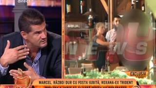 UN SHOW PACATOS  Marcel Sarbu  Roxana a venit sa si vada fetita cu paparazzi [upl. by Gilemette736]