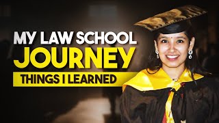 5 Things Law School taught me  Tips for Students in India [upl. by Norrehc]