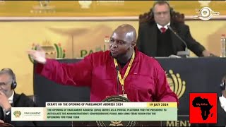 Floyd Shivambu  Give Ramaphosa The Award For quotBad Fictionquot [upl. by Yniar701]