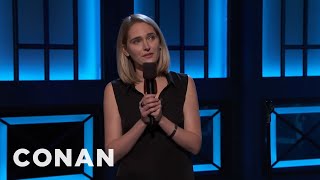 Jena Friedman Treat Nazis Like You Treat Women  CONAN on TBS [upl. by Enrak]