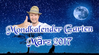 Mondkalender Garten  Die Aussaat im März [upl. by Ykcor]