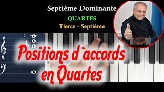 Apprendre les positions daccords au piano jazz à la main gauche Tuto  Leçon de piano jazz [upl. by Enilatan296]