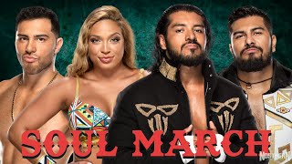 WWE Legado Del Fantasma  quotSoul Marchquot [upl. by Silva251]