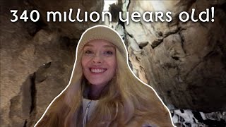 exploring very old caves in Ireland 🧭 🥾  Marble Arch Caves vlog [upl. by Aenaj288]