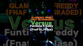 Glamrock FreddyUpgraded vs Funtime Freddy Remake shorts fnafsecuritybreach fnafsl fnafedit [upl. by Assadah816]