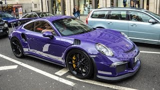 Porsche 991 GT3 RS all colours Startups and revs [upl. by Eilama430]