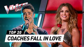 When Coaches CRUSH on HOT Talents on The Voice [upl. by Blanchette]