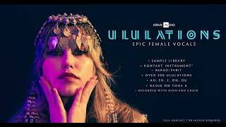 TRAILER 2  Epic Female Vocals ULULATIONS  Sample Library and Kontakt Instrument [upl. by Montano]