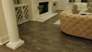 Flooring Volcanic Ash HDF Hardwood Installation Not Laminate flooring Priced Less Than Pergo [upl. by Yllen]