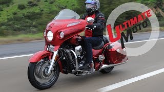 2017 Indian Chieftain Limited and Indian Chieftain Elite Review  Ultimate Motorcycling [upl. by Akirdnahs388]