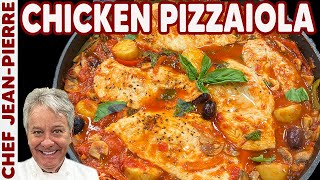 One Pot Chicken Pizzaiola Recipe  Chef JeanPierre [upl. by Candless]