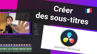 Créer des soustitres avec DaVinci Resolve [upl. by Platus]