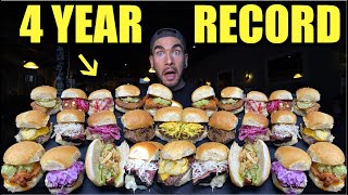 TRYING TO BEAT A 4 YEAR BURGER RECORD CHALLENGE It Killed Me  Joel Hansen [upl. by Taro]