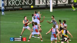 Luke McGuane pack mark  AFL [upl. by Anikehs]