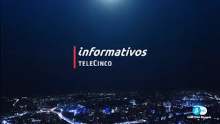 Informativos TeleCinco  21H  Nueva cabecera 2024– [upl. by Einnod141]