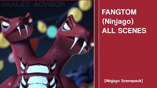 Every Single Fangtom Scene in Ninjago Ninjago Scenepacks [upl. by Xavler638]