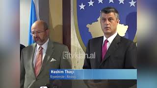 Zannier takim të fshehtë me ministrin serb për Kosovën reagon Thaçi  30 Korrik 2008 [upl. by Eniamert]