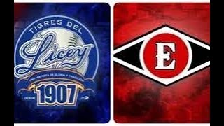 LEONES DEL ESCOGIDO VS TIGUERES DEL LICEY EN VIVO [upl. by Eniluap358]