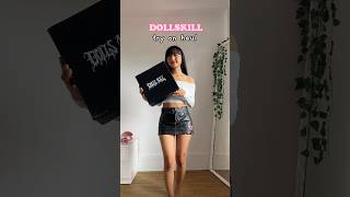 Dolls kill try on haul clothinghaul [upl. by Ecyal]