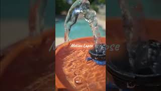 Water Falling slow motion 4K video Motion Lapse satisfying trending shortsvideo [upl. by Albertina]