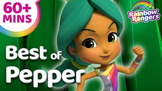 Best of Pepper 🌈 Rainbow Rangers Full Episodes 🌈 [upl. by Kori]