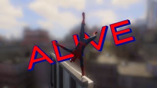 Marvels Spider Man 2  Alive by Warby Jets  Intense Swinging [upl. by Zipnick]