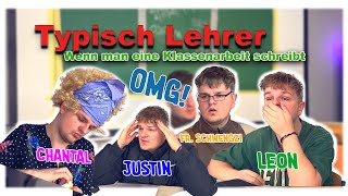 Typisch Lehrer wenn man eine Klassenarbeit schreibt Tobiifh [upl. by Bicknell466]