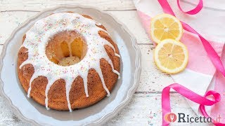 Ciambella al limone e ricotta  Ricettait [upl. by Derr]