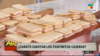 👩‍🍳 CHANTAL COCINA hoy FOSFORITOS CASEROS de jamón y queso 😍 [upl. by Whitver]