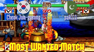 samsho2 Cheok Jungyeong KR vs pak111 PK Samurai Shodown II Fightcade Sep 9 [upl. by Fevre]