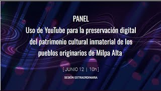 YouTube para la preservación del patrimonio cultural inmaterial de pueblos originarios de Milpa Alta [upl. by Yddub256]