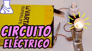 Circuito Básico Eléctrico ELECTRÓNICA Proyecto de Ciencias [upl. by Danuloff]