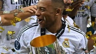 Real Madrid vs Atlanta UEFAsuper cup Highlights mbappe Madrid mbappegoal mbapperealmadrid [upl. by Juster315]