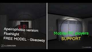 How to make Apeirophobia flashlight for horror games PCMobile players SUPPORT  Roblox [upl. by Huldah]