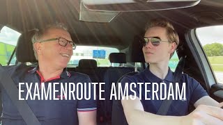 EXAMENROUTE AMSTERDAM MET SANDER [upl. by Col]