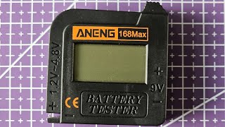 A Cheap and Effective Battery Tester  Aneng 168Max [upl. by Karissa218]