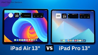 New 13quot iPad Air vs New 13quot iPad Pro [upl. by Adnale]