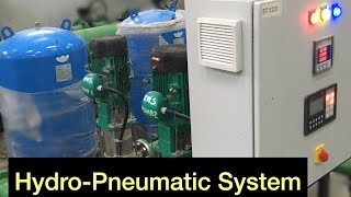 HydroPneumatic System Or Pressure Booster System Manoj TechTube [upl. by Ludwigg]