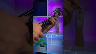 Beautiful chord progression with embellishments guitarchords [upl. by Orabel]