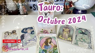 Tauro Octubre 2024 Festejas tus logros 💫🎊 Tarot trabajo y amor tauro tarot [upl. by Griffie]